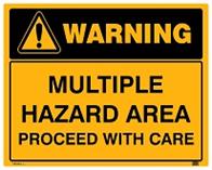 Warning Multiple Hazard Area